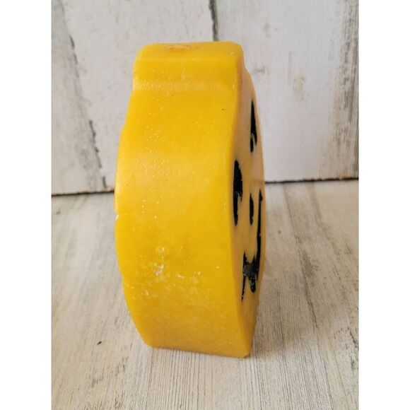 Pumpkin jack-o-lantern candle happy Halloween home decor - Picture 4 of 13